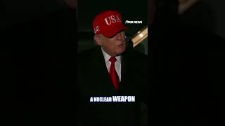 Trump Desperate Iran Is In Very Bad Shape