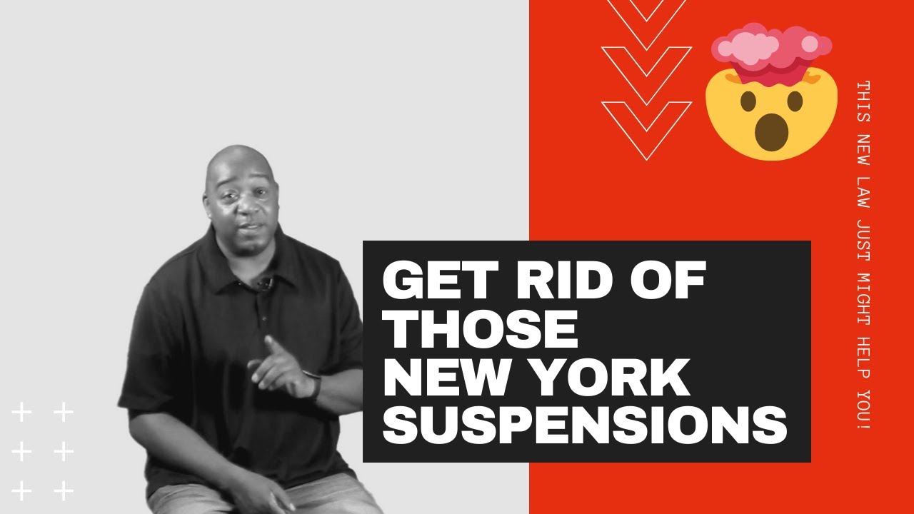 Driver’s License Suspensions In New York State Will End With This Bill