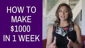 How To Make $1,000 in One Week | Forex Trading