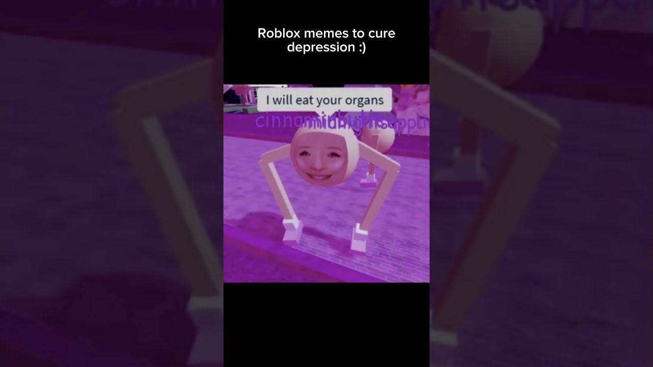 Roblox Memes To Cure Depression 
