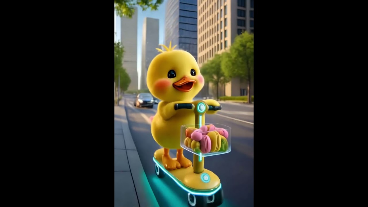 The Duck and the Sweet Treat Adventure 