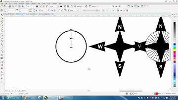 Corel Draw Tips & Tricks Compass and now to make