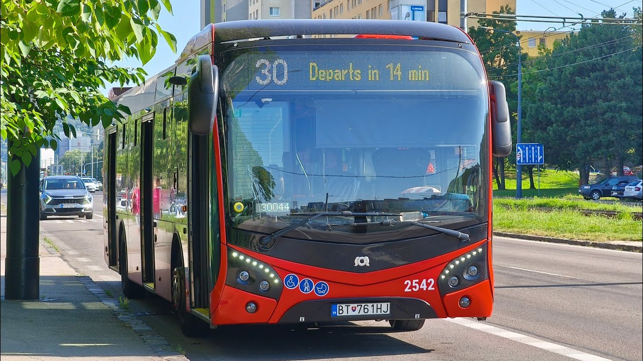 SOR NS 12 Diesel • BT-761HJ, #2542 • DPB | MHD Bratislava