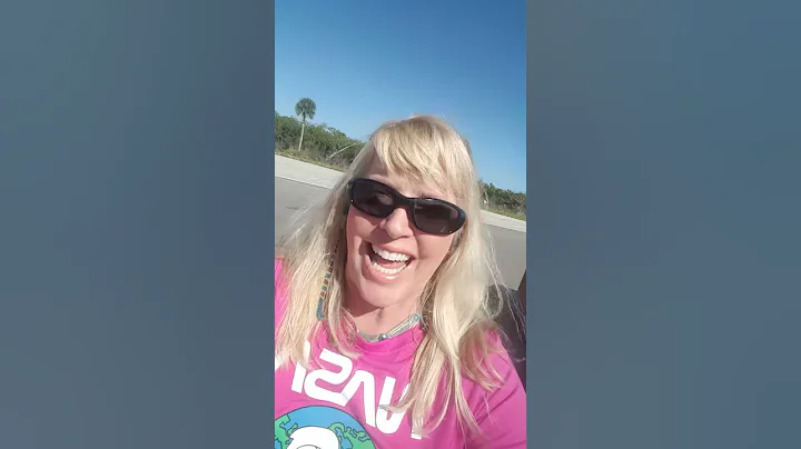 Author Lisa Stackpole at Blue Origin and Kennedy S...