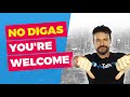 ❌  No digas You're Welcome / Sinónimos YOU'RE WELCOME en inglés