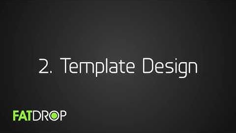 Using FATdrop #2 - Template Design