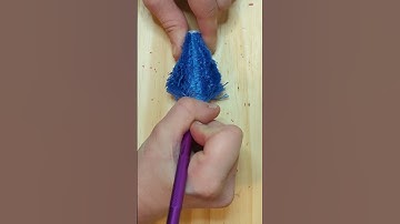 blue Thread Cutting #visuallysatisfying #threadcutting #oddlysatisfying #asmr#visualasmr #satisfying