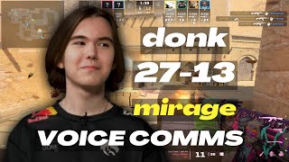 donk POV VOICE COMMS w/sh1ro/hally (mirage) | March 26, 2024 | #cs2 #demo