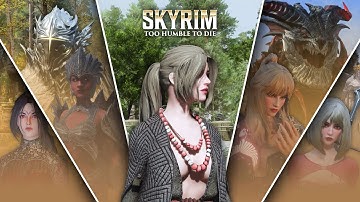 Skyrim Heavy Modded Gameplay Trailer (2100 Mods)