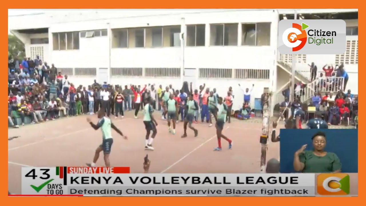 KENYA VOLLEYBALL LEAGUE GSU edge Trail Blazers 32 in 5 set thriller