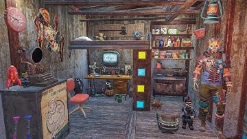 Fallout 4 - FINCH FARM - Player Home build tour - NO MODS