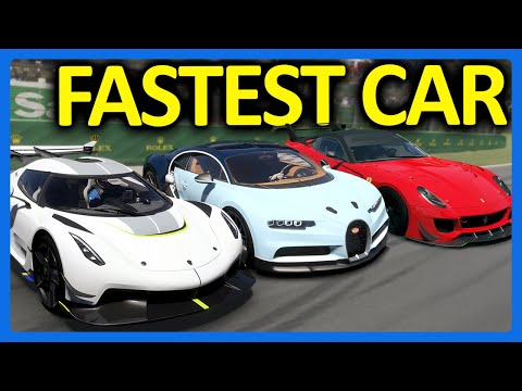 Forza Motorsport : FASTEST CAR IN THE GAME!! (Forza Science)
