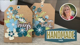 Two Simple &amp; Beautiful Handmade Tags/Cards using Spellbinders!