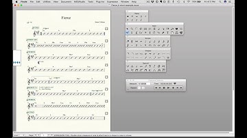 Finale tutorial - Adding expressive text to a band chart.