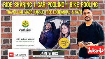 Quickride Car Pooling | Malayalam | Bike Share |#quickride #ridesharing #carpool​⁠