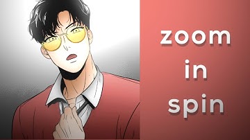 zoom in spin | videostar