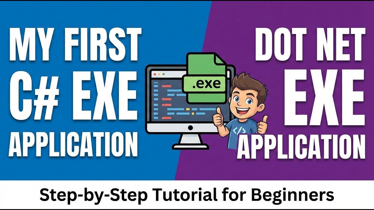 My First csharp Application #csharp - YouTube