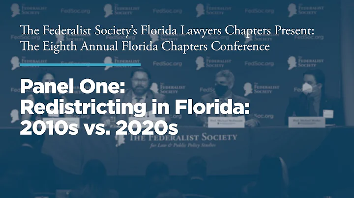 Panel One: Redistricting in Florida: 2010s vs. 202...