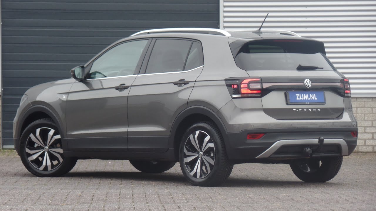Volkswagen NEW T-cross Style in 4k 2019 Limestone Grey 17 inch Manila ...