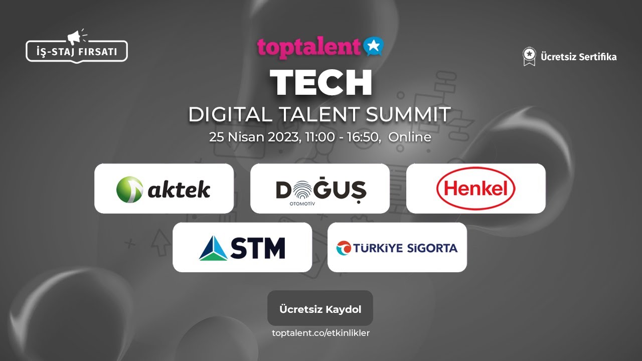 Tech Talent Digital Talent Summit - YouTube