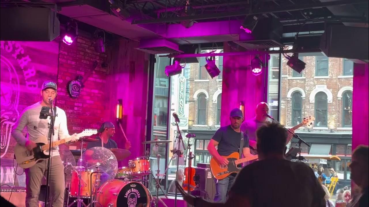 Lucky bastard saloon Nashville Tennessee Broadway Street YouTube