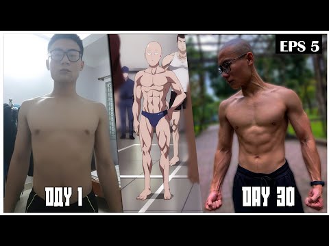 Video LỘT XÁC TRONG 30 NGÀY Khi Tập Như SAITAMA, ONE PUNCH... - youtube