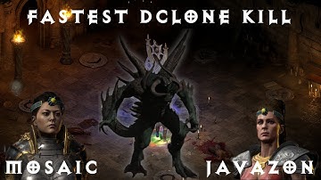 Fastest Dclone Kill | Part 2 | Under 1 Second | Diablo 2 D2R