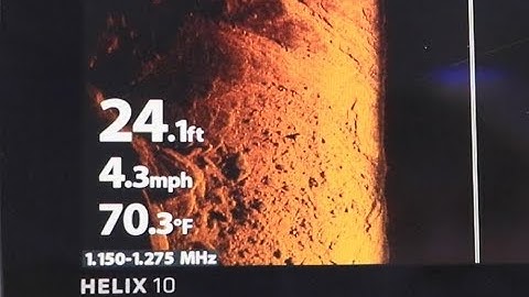 Humminbird HELIX How To Adjust Temperature Offset