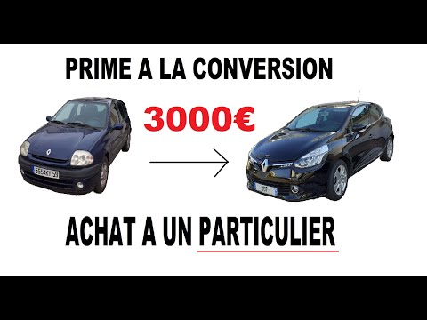 Prime à la conversion (achat à un particulier)