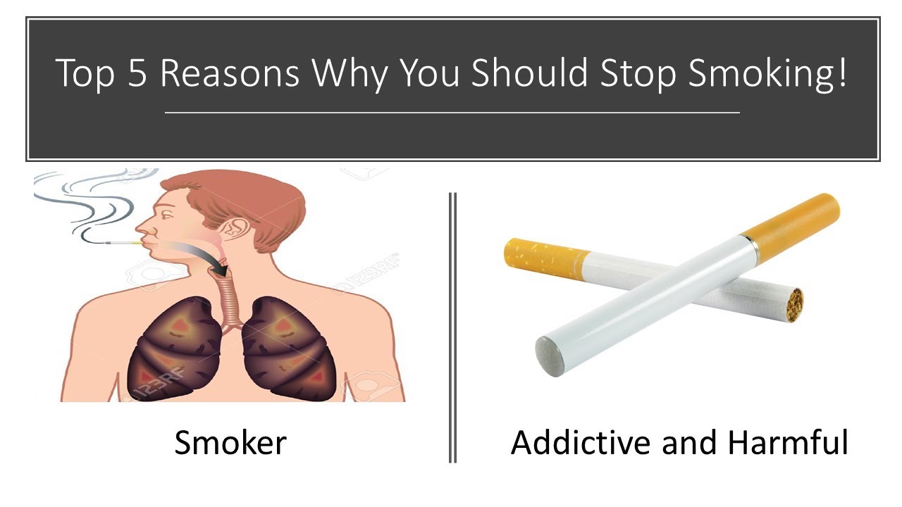 Top 5 Reasons Why You Should Stop Smoking - YouTube
