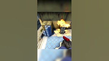 Molotov To Burn First And Second Boxes! (CS:GO Smokes & Tricks) #shorts #csgo #counterstrike