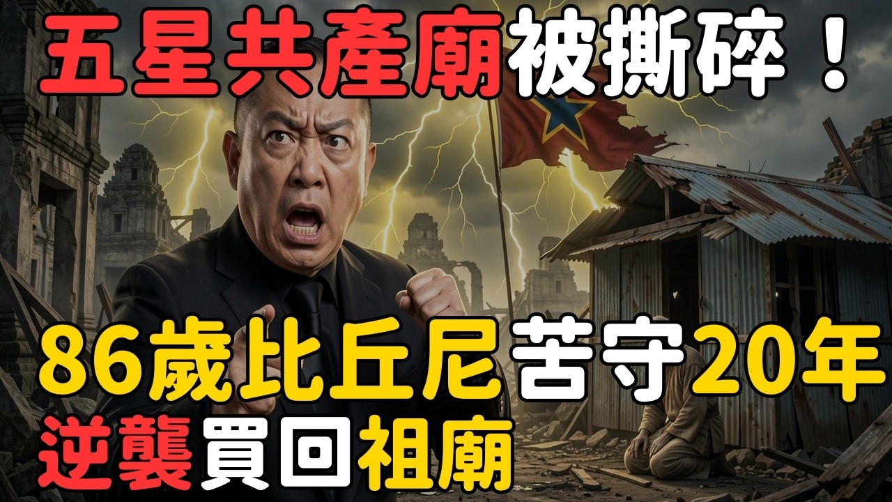 五星共產廟被撕碎！86歲比丘尼苦守20年逆襲買回祖廟 | 馬一峰