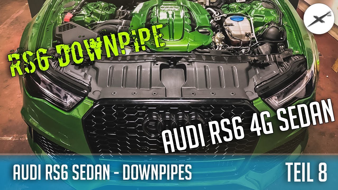 ADO X PERFORMANCE | Audi RS6 800 PS DOWNPIPES - YouTube