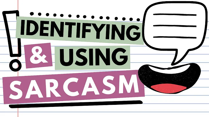 Sarcasm: Identifying and Using (Lesson for Speech Therapy)