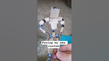 Posing my new custom #stikbot #lego #customfigure #stopmotion #shorts #fyp @Loft_Studios