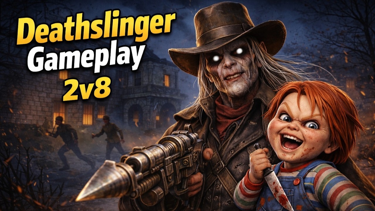 2v8 as Deathslinger - Dead by Daylight