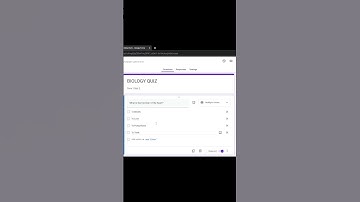 How to Make a Quiz in Google forms