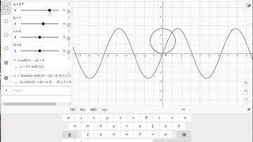 Trig graphs in Cartesian and polar (updated)
