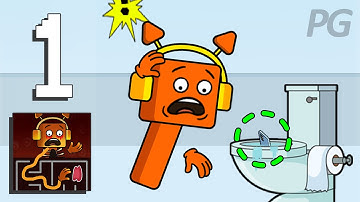 SquarePunki Maze - Gameplay Walkthrough [Android, iOS Game]