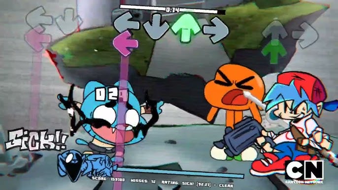 Pixilart - Pibby apocalypse Fnf gumball my take by TeamWitherstorm