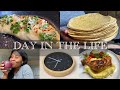 Day In My Life | Mom of 3 | Making Roti | Smoothies for glowing Skin | Simple Roast Chicken Dinner