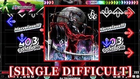 [Dynamic Sudden] 【DDR X2】 888 / DJ TECHNORCH [SINGLE DIFFICULT] 譜面確認+Clap