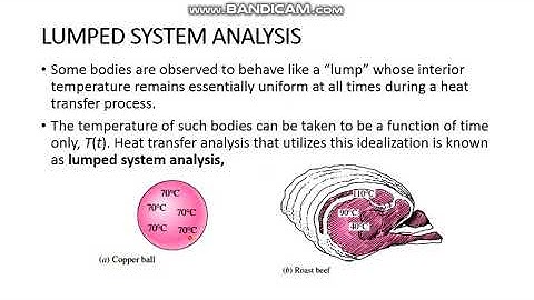 Lumped System Analysis