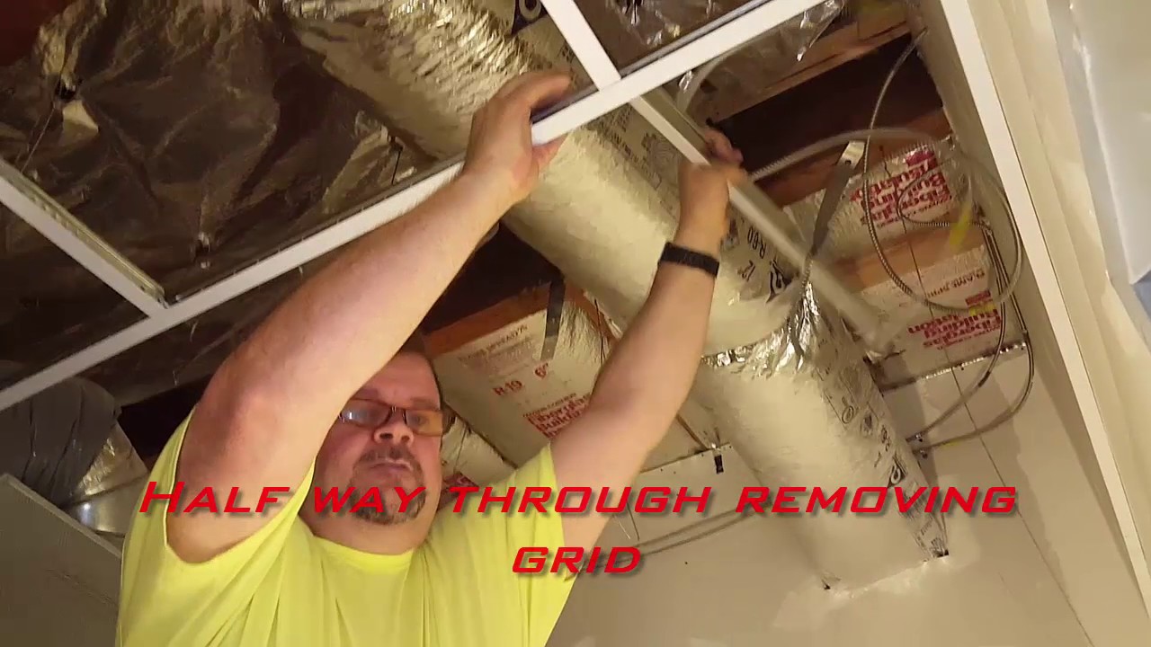 Ceiling Grid Removal You Ceiling Grid Removal