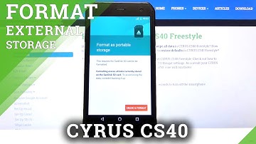 How to Format SD Card in CYRUS CS40 – Clear Memory Card