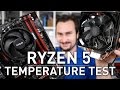 AMD Wraith Spire vs. Cooler Master 212: Ryzen 5 Temp Test!