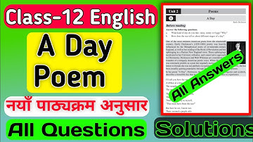 Oefeningen voor klas 12 per dag | Neb per dag gedicht | Een dag gedicht en oefeningen klas 12 | #...