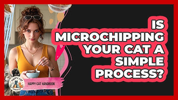 Is Microchipping Your Cat A Simple Process? - Happy Cat Handbook