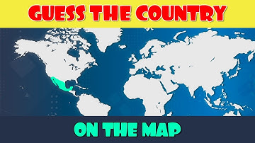 Guess the Country on the Map 🌍 100 Countries