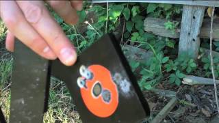 Large Bore Shooting Tree - test of claims made by The Sportsman's Guide